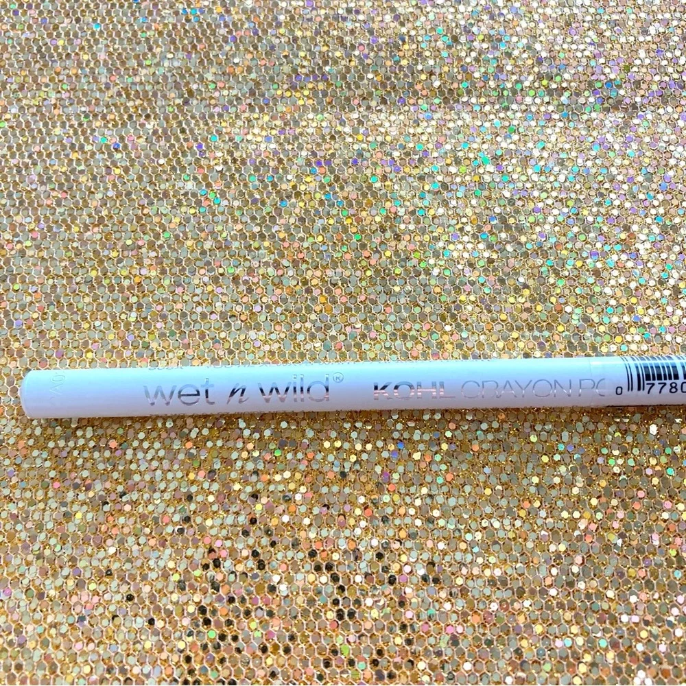 NEW Coloricon Kohl Crayon Eye Liner Pencil, White, 0.04oz